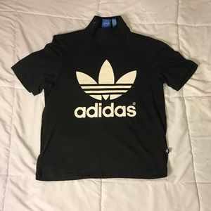Adidas Mock Neck Tee